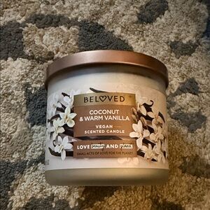 Coconut & Warm Vanilla Vegan Candle